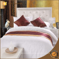 Alta Qualidade 100% Algodão Plain Branco Hotel Bed Sheets